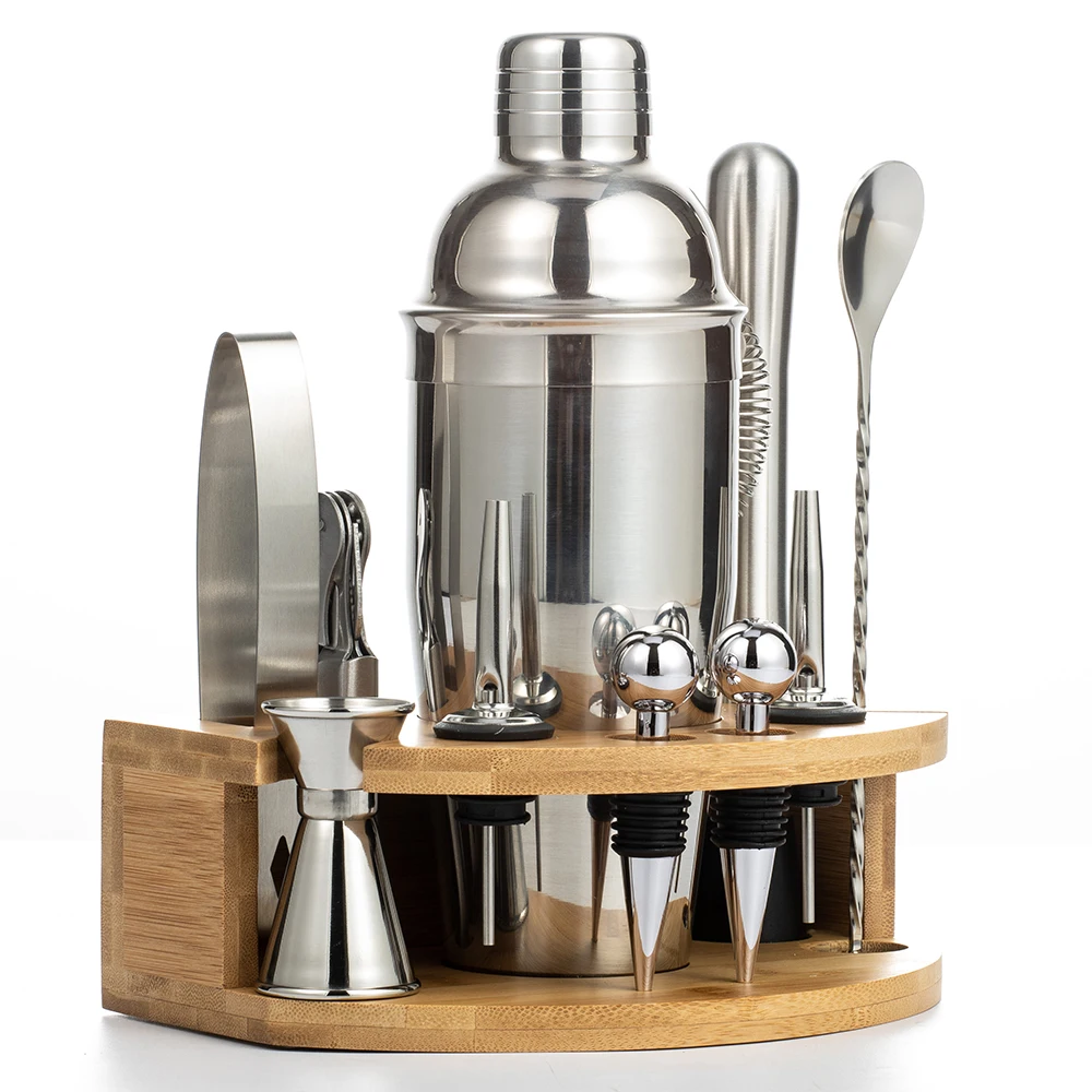 Boston Shaker Set - Juego de coctelera de acero inoxidable,