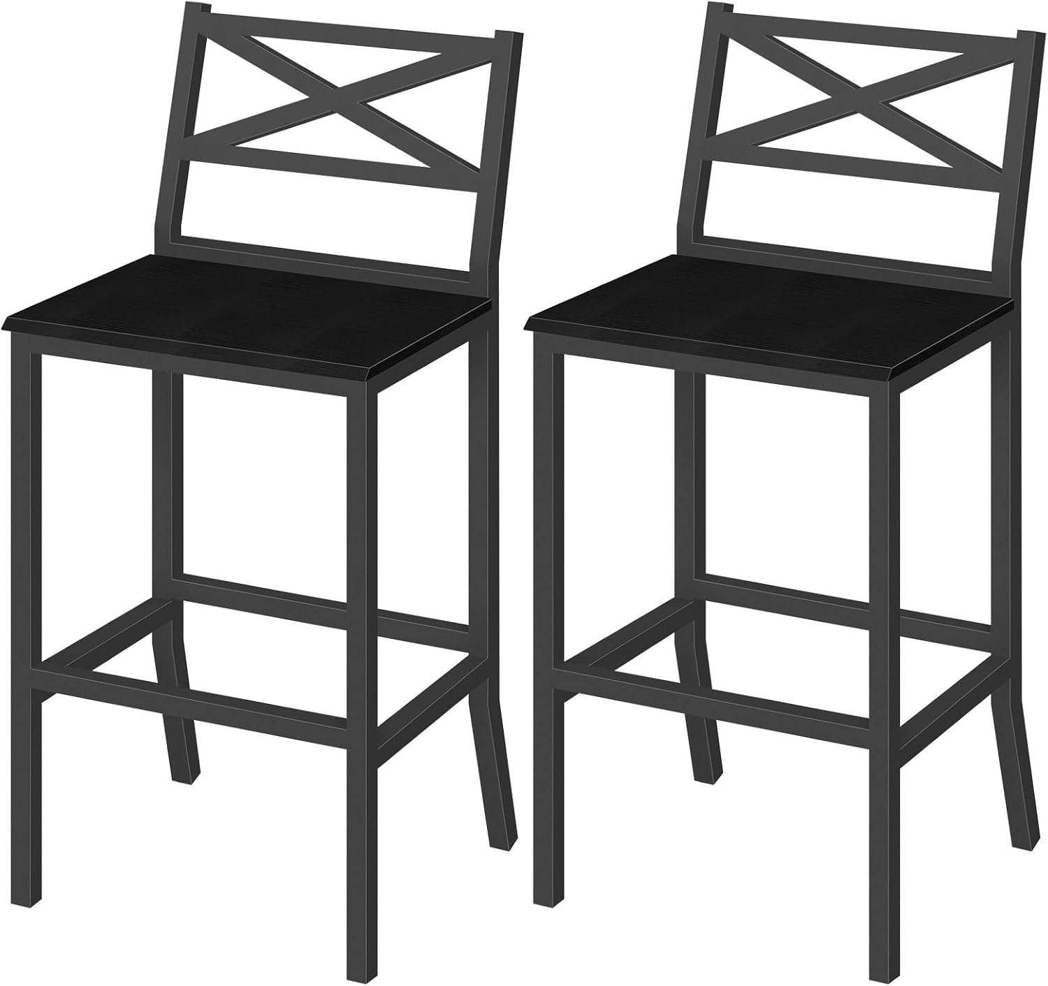 Home Bar And Counter - Taburetes de Bar, Juego de 2