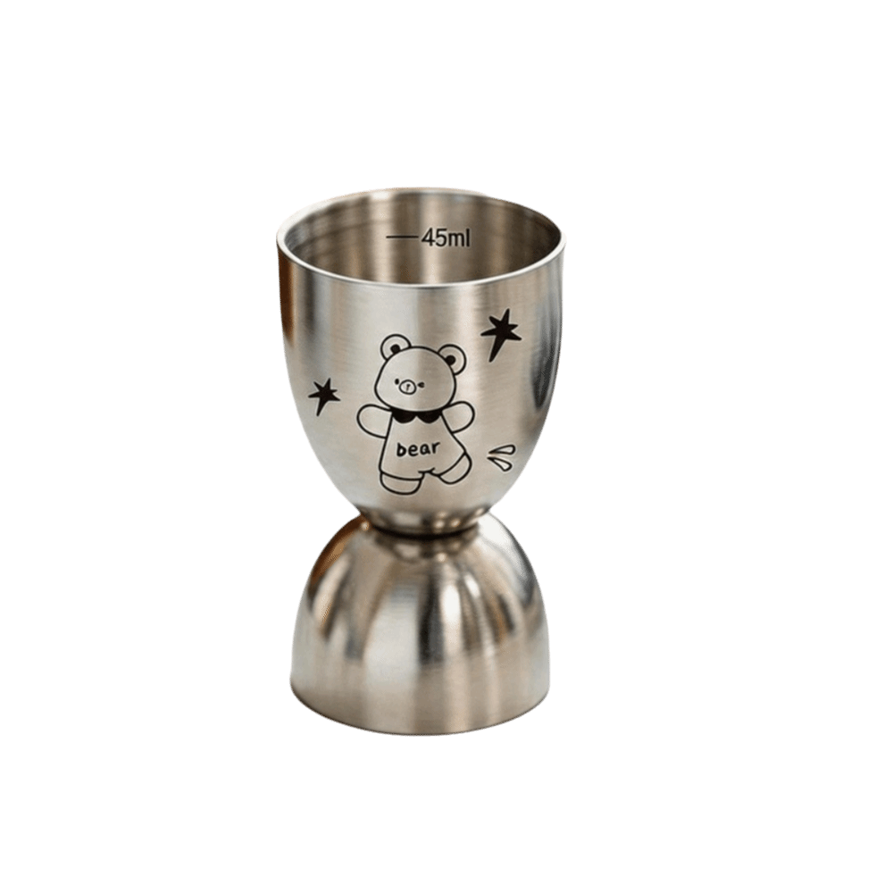 Jigger Double Sided - Jigger de Acero Inoxidable de 30/60