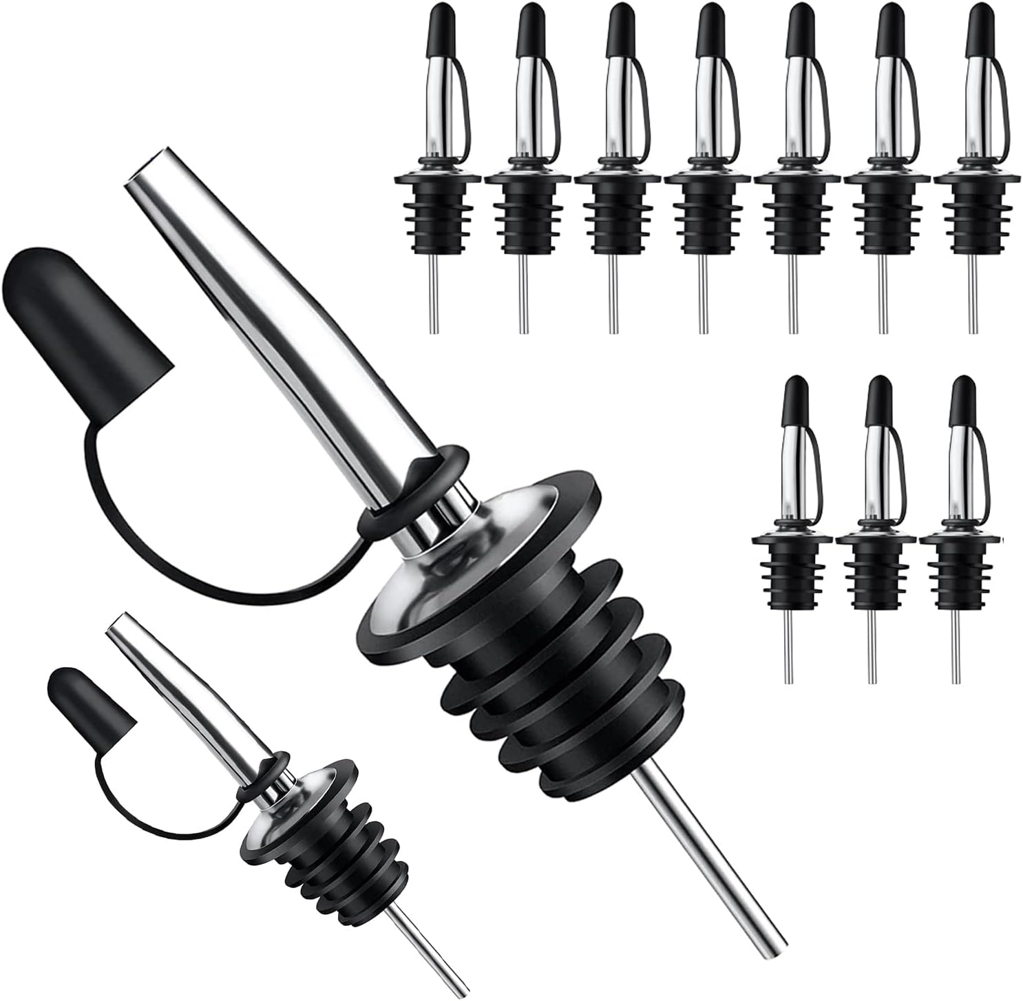 Speed Pourer Cap - Paquete de 12 Vertedores de Licor