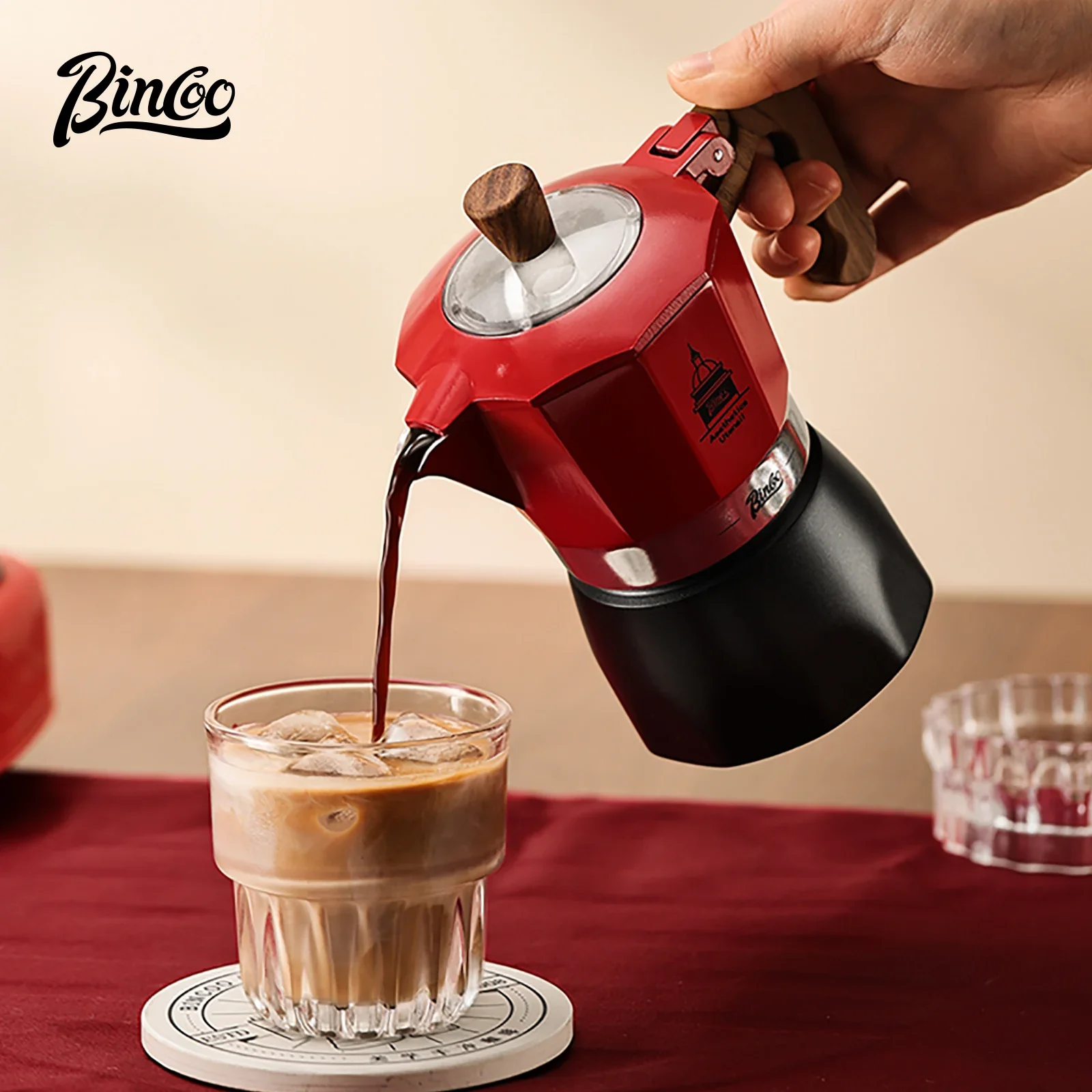Bincoo-café Moka de doble válv - Home Barista reseña y precio