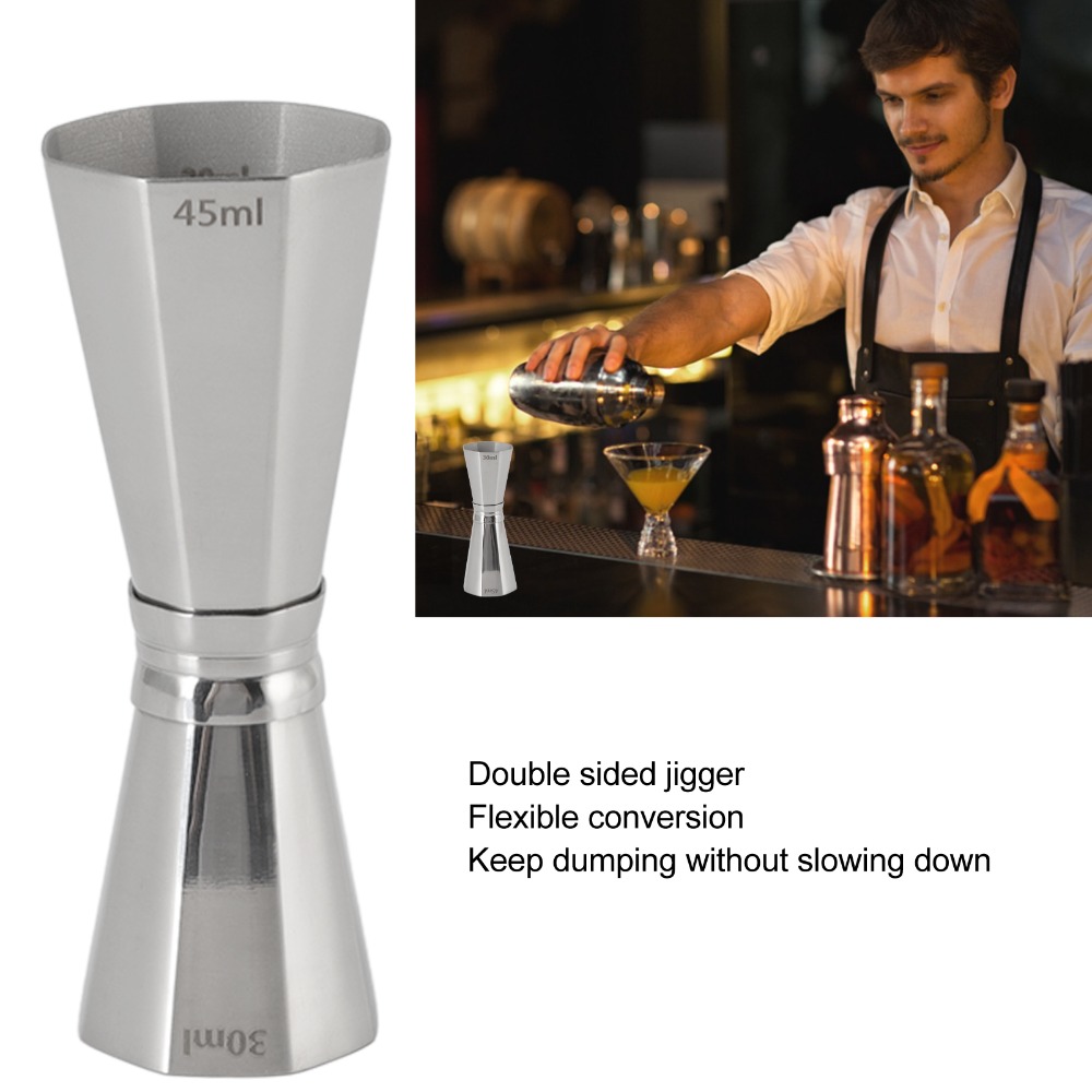 Jigger Doble para Cócteles de  - Jigger Double Sided reseña y precio