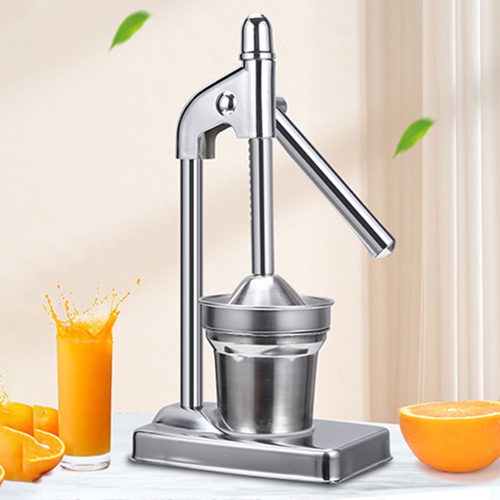 Exprimidor Manual de acero ino - Citrus Juicer Bar reseña y precio