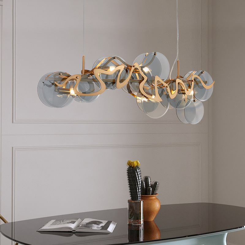 Lámpara Colgante LED de Vidrio - Home Bar And Counter reseña y precio