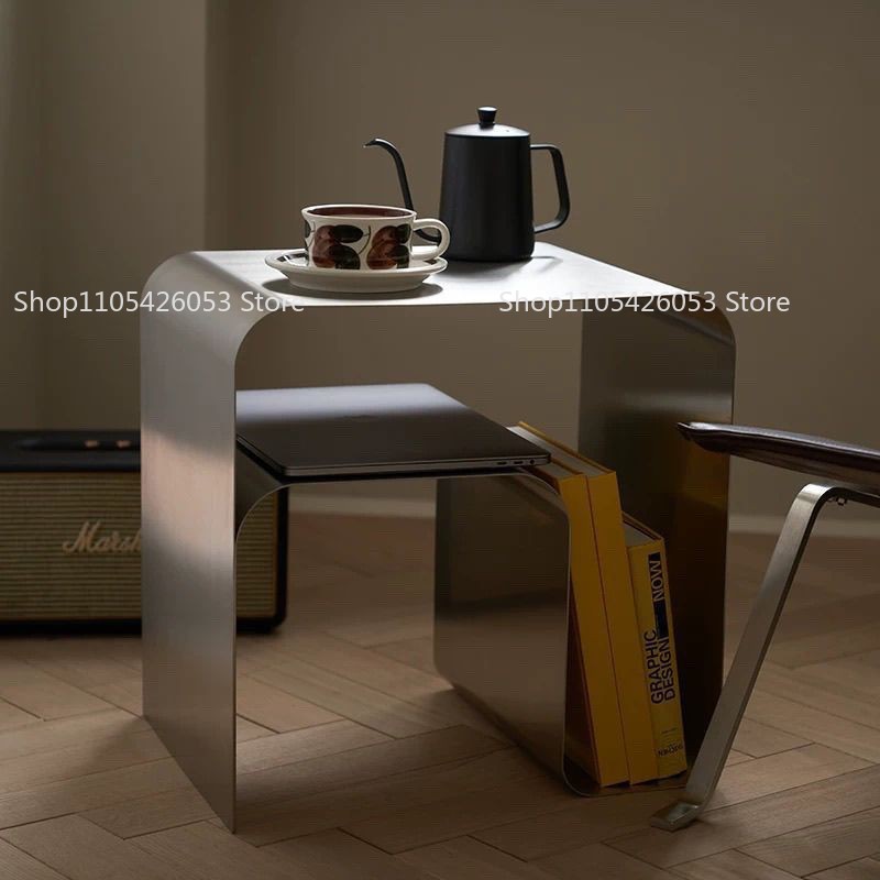 Mesa Auxiliar de Acero Inoxida - Home Bar Shelf reseña y precio