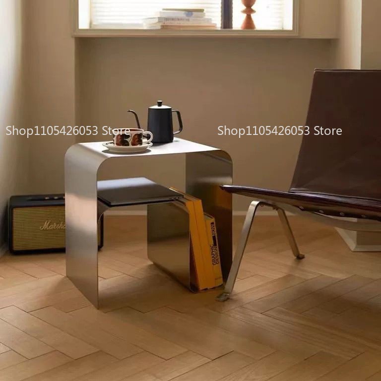 Mesa Auxiliar de Acero Inoxida - Home Bar Shelf reseña y precio