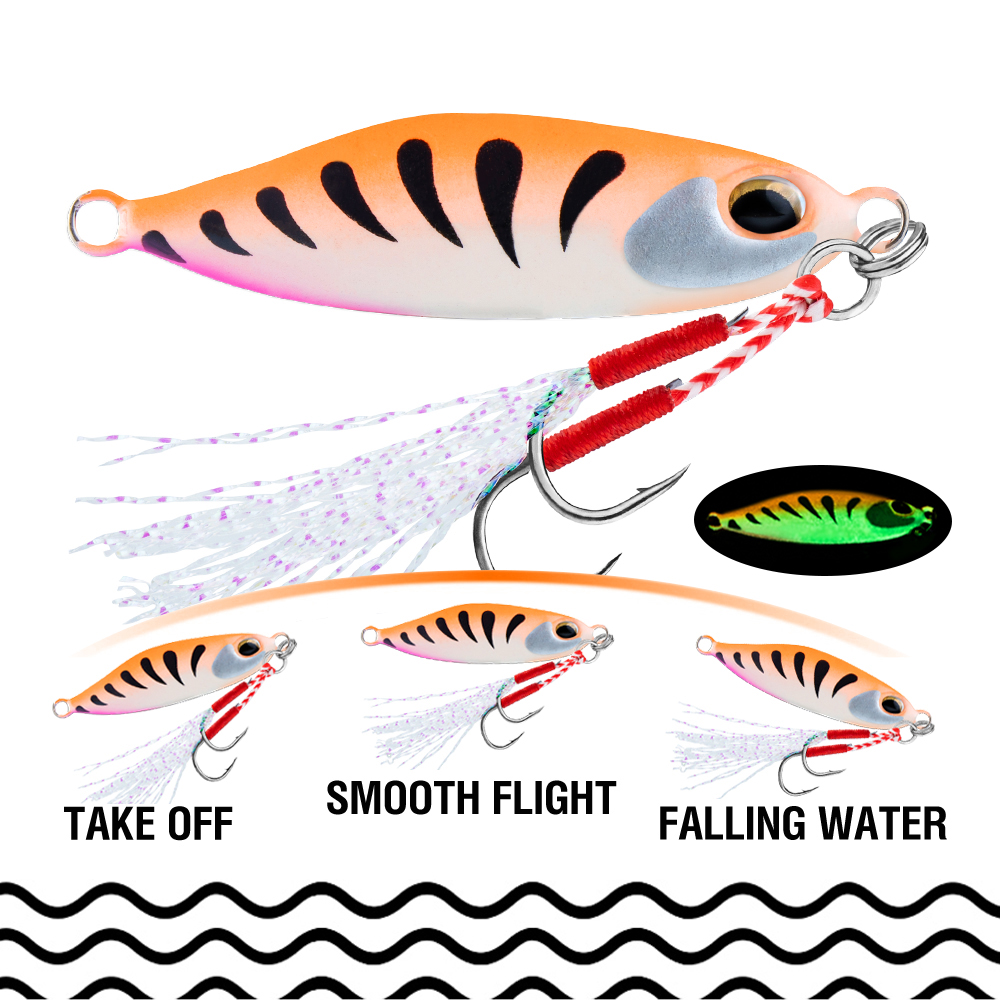 5 uds Jig Bait 7G/10G/15G/20G  - Jigger Double Sided reseña y precio