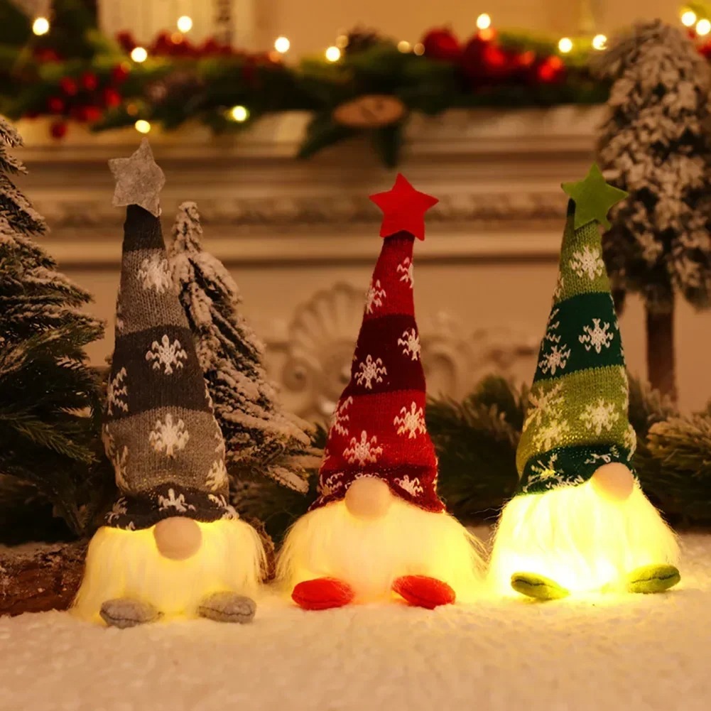 Gnomo de Navidad LED, muñeco s - Home Bargains reseña y precio