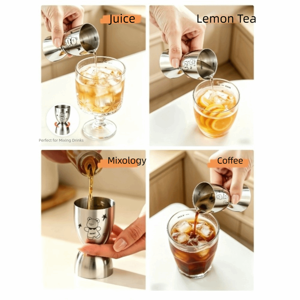 Jigger de Acero Inoxidable de  - Jigger Double Sided reseña y precio
