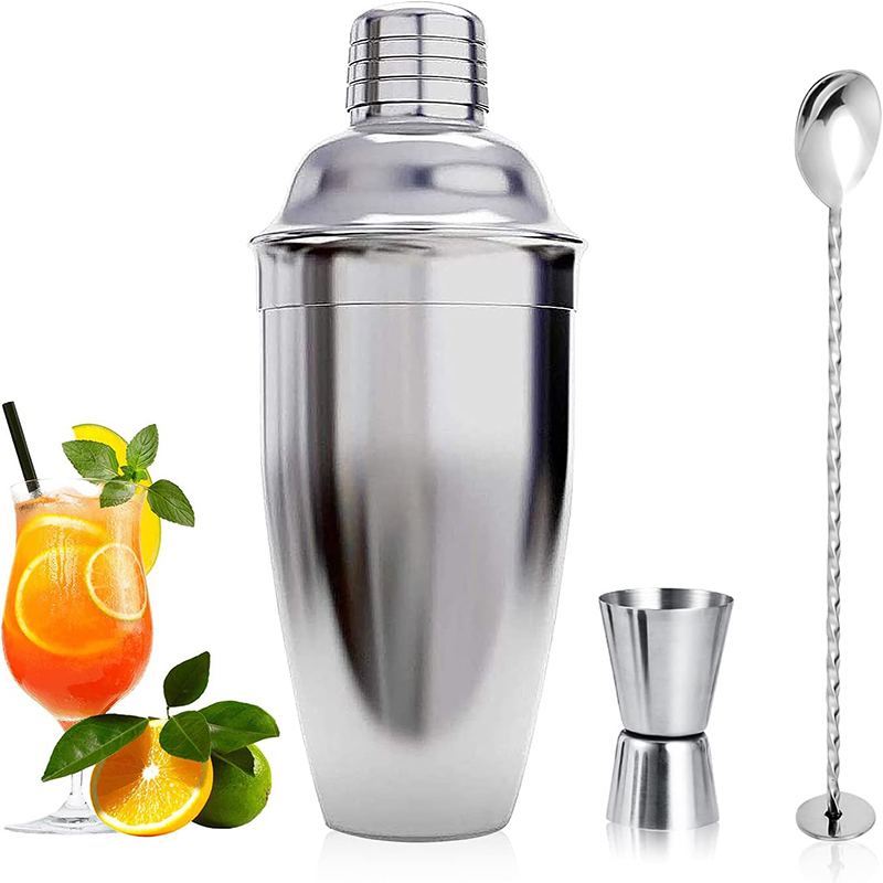 Juego de coctelera de acero in - Boston Shaker Set reseña y precio