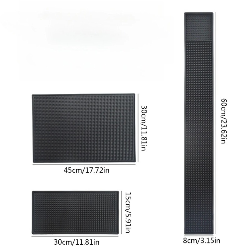 Tapete de barra de goma, tapet - Home Bar Shelf reseña y precio