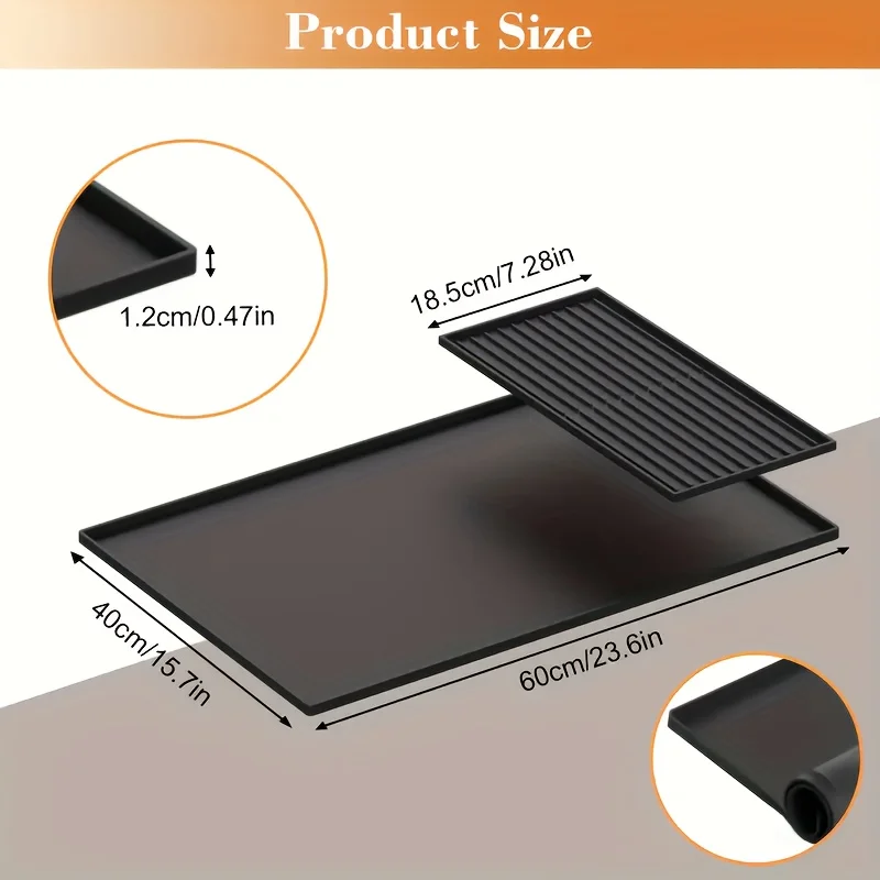 Tapete de silicona 2 en 1 para - Home Bar And Counter reseña y precio