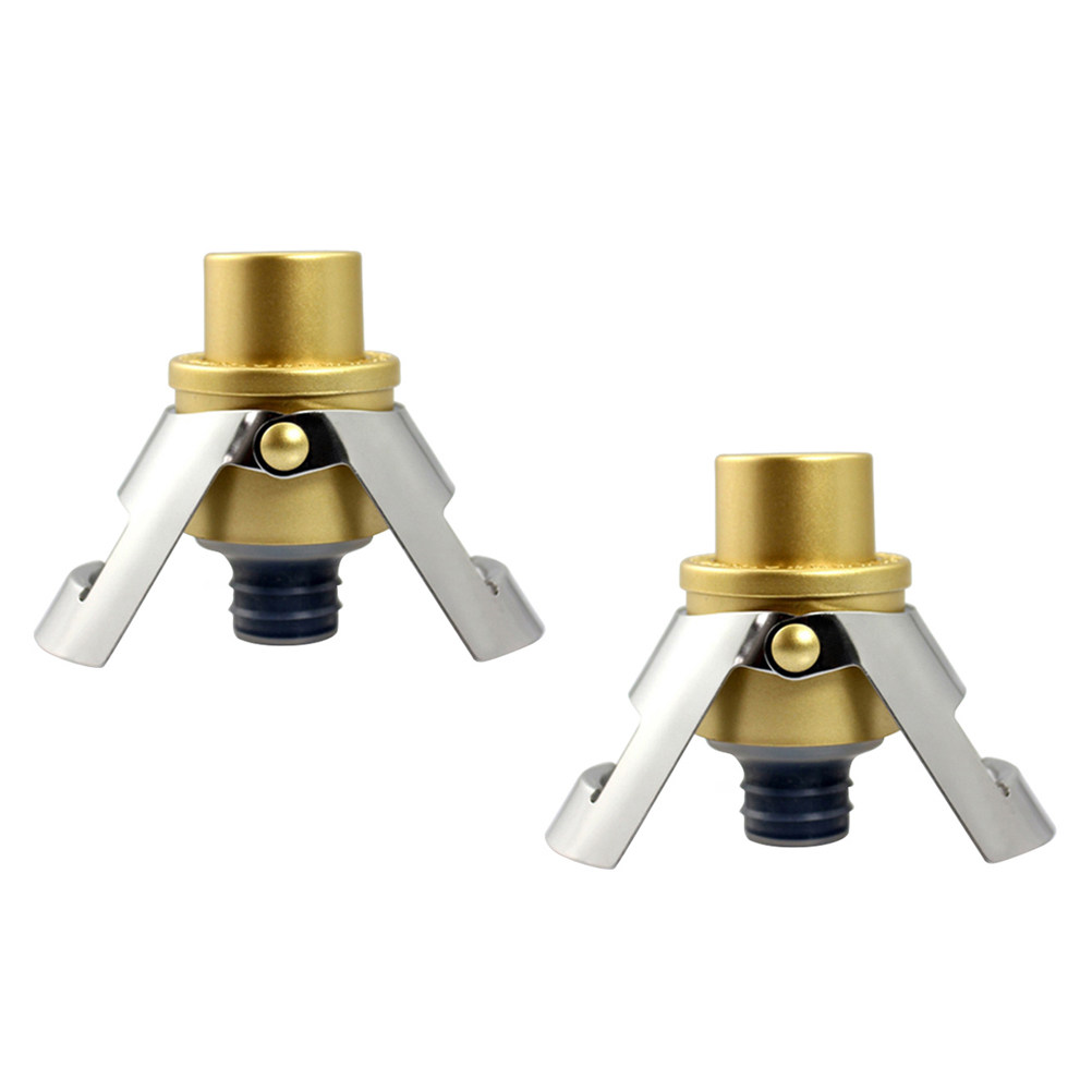 2 tapones de acero inoxidable  - Wine Preservation Pump reseña y precio