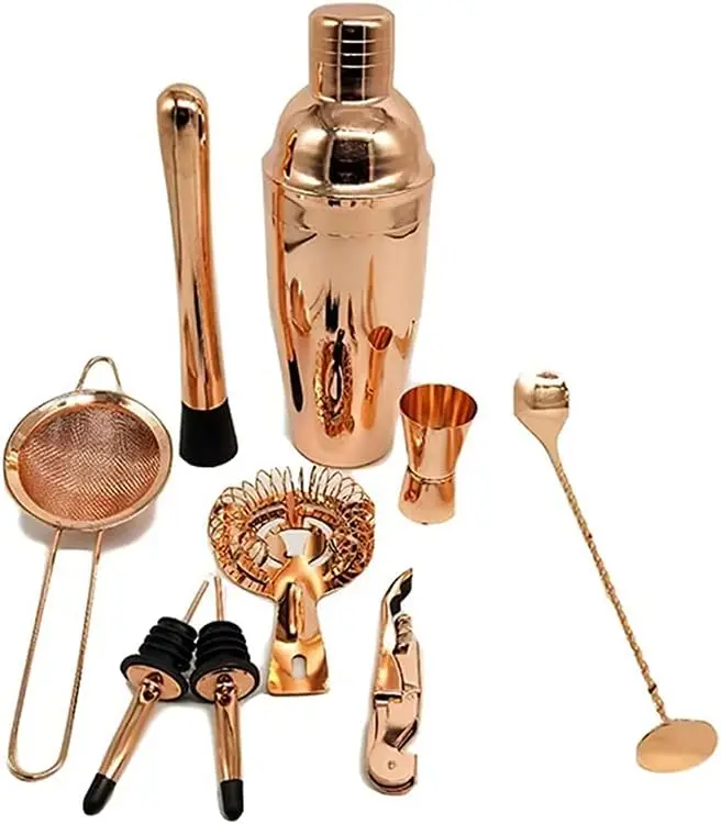 Kit de Barman de 12 Piezas, Ju - Boston Shaker Set reseña y precio