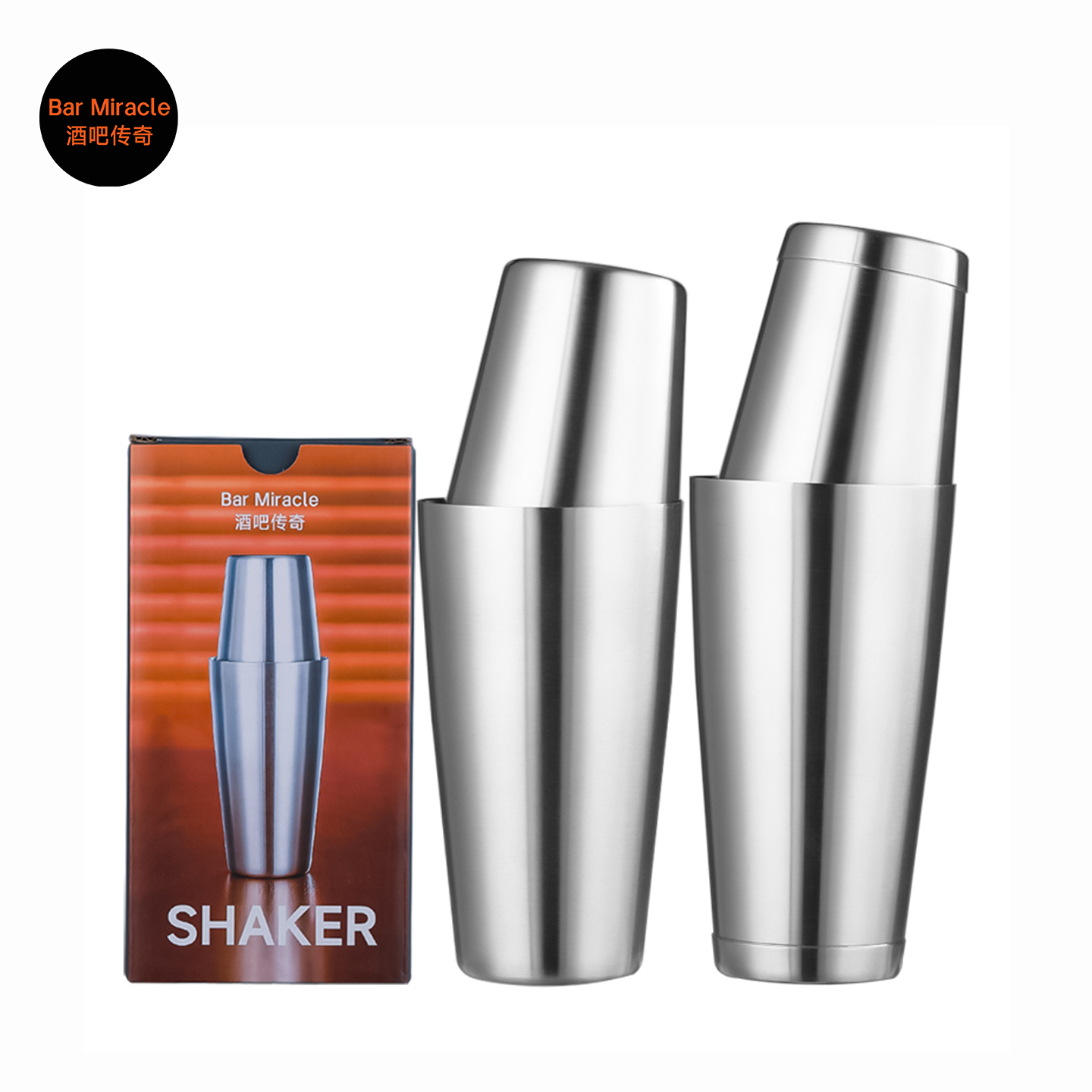 Bar Miracle 304 coctelera Bost - Boston Shaker Set reseña y precio