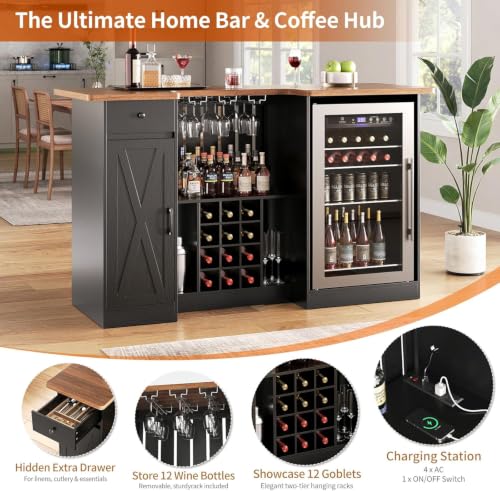 Mueble Bar para el Hogar de 72 - Home Bar And Fridge reseña y precio